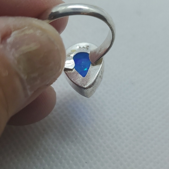 Nwot!! Triplet Opal ring 925 sterling ring - Picture 5 of 5